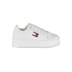 TOMMY HILFIGER WHITE WOMEN'S SPORTS SHOES