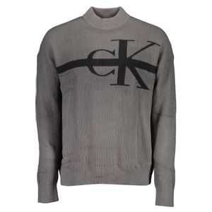 CALVIN KLEIN GRAY MAN JERSEY