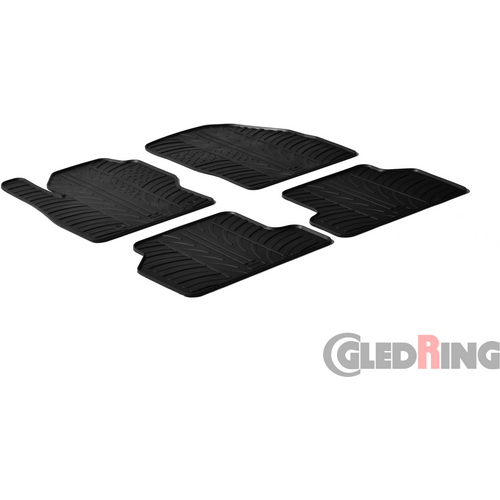 Gledring gumeni tepisi za Ford Focus 2005-2011/Mod. 2009-2011                 slika 1