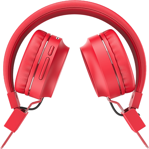 hoco. Slušalice bežične/žične, Bluetooth, 8h rada, mikrofon - W25 Promise Red slika 3