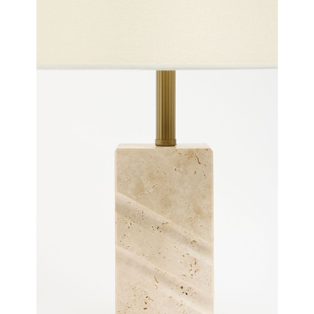 Stolna Lampa Valen - boje: krem slika 5