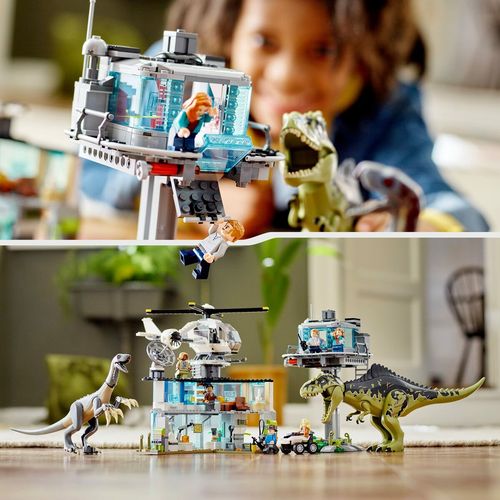 Igra Gradnje + Figurice Lego Jurassic World Attack slika 6
