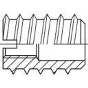 TOOLCRAFT 144023 uvojna matica M4 15 mm čelik 100 St.