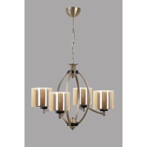 Paul 4 lü eskitme avize bal camlı Vintage Chandelier