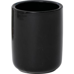 TENDANCE Čaša za četkice Dolomit 10,7x8,3cm Crna