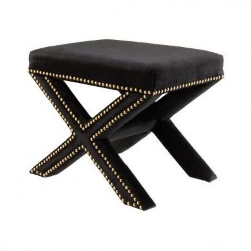 Pelona Capraz Pouffe 60 - Gold BlackGold Pouffe slika 1