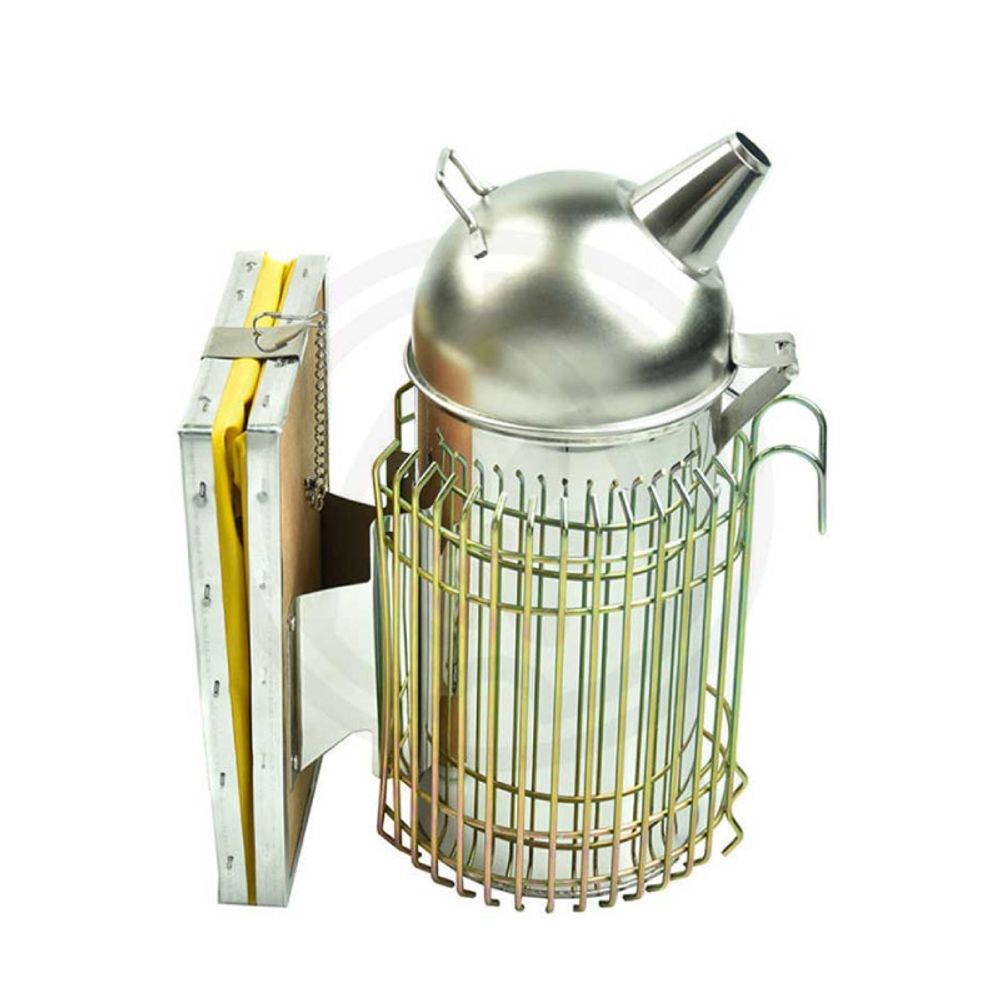 Dimilica Ø 100, inox, američki model, BEE, sa inox uloškom i žutim mjehom slika 1