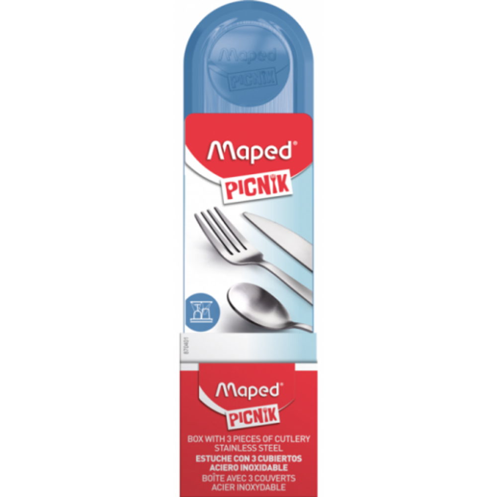 Maped Pribor za jelo u kutiji blue slika 2