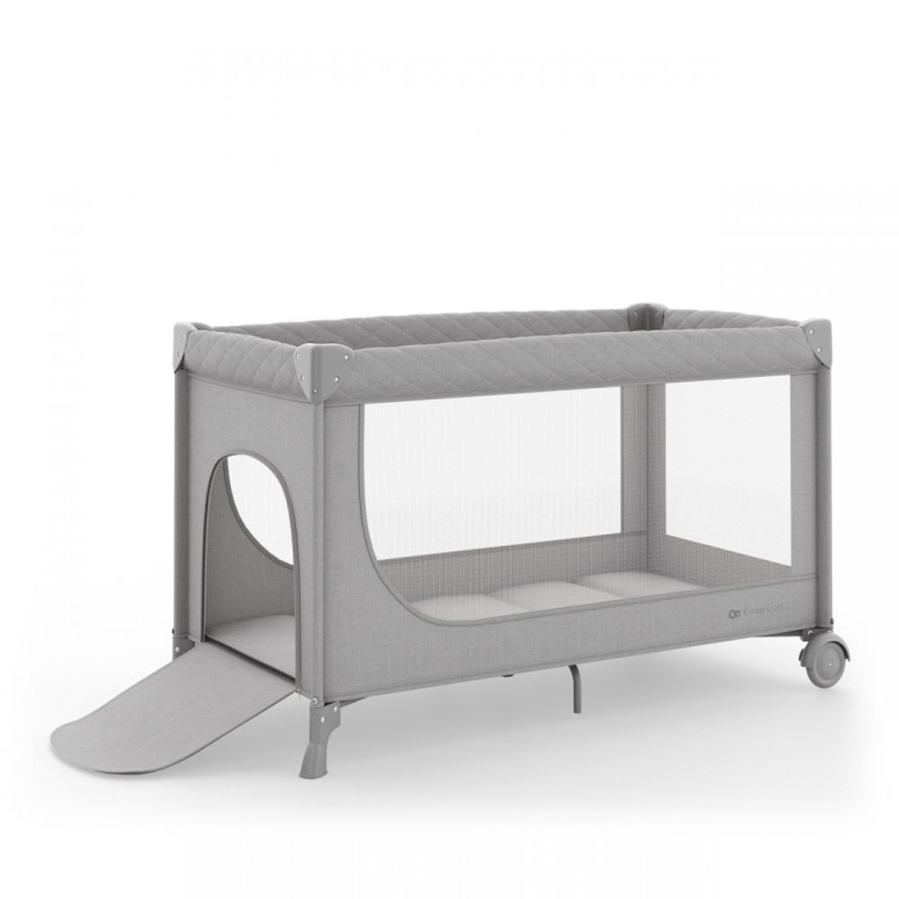 Kinderkraft Vikend krevetac Leody Up, Grey slika 4