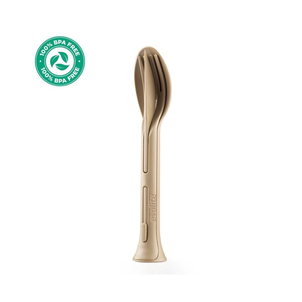 Evolite Set kašika, viljuška i nož Combo Cutlery, Bež slika 3