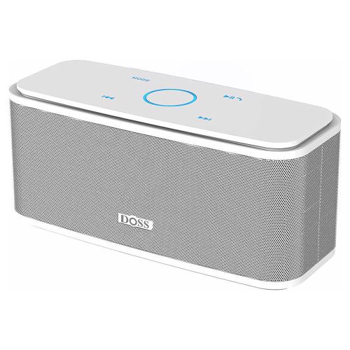 Doss BT SoundBox zvučnik DS-1681 V5.0 IPX5 snaga 6Wx2 Touch panel beli slika 1