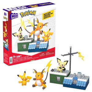 Pokemon Pikachu Evolucija MEGA Construx