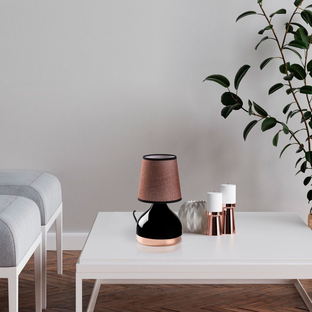 Yıldo - 8034 Crna-Smeđa Stolna Lampa slika 3