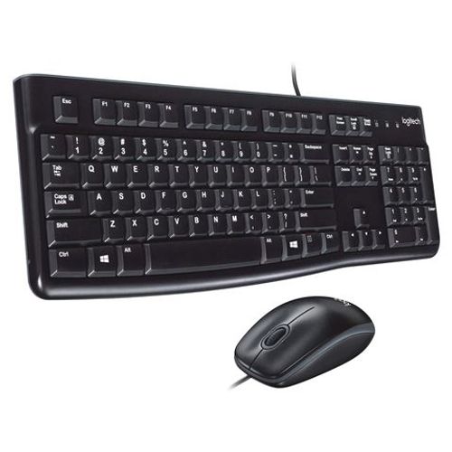 TAST + MIŠ LOGITECH MK120 žični set US slika 1