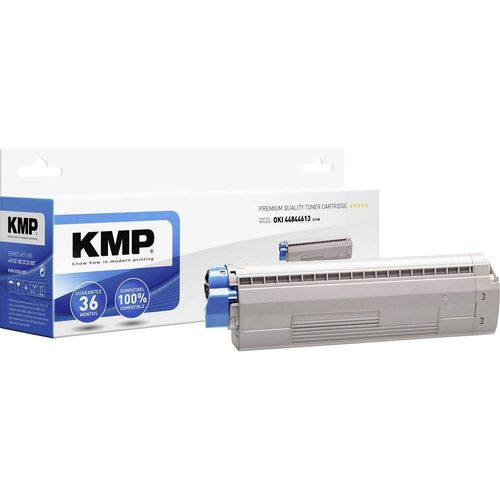 KMP toner zamijenjen OKI 44844613 kompatibilan žut 7300 Stranica O-T48 slika 1