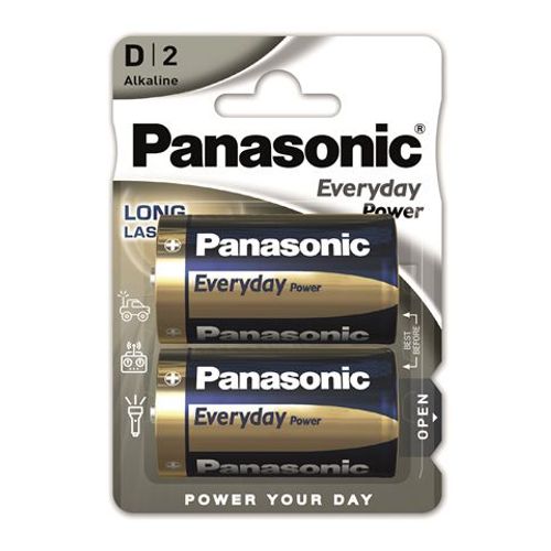 PANASONIC baterije LR20EPS/2BP Alkaline Everyday Power slika 1