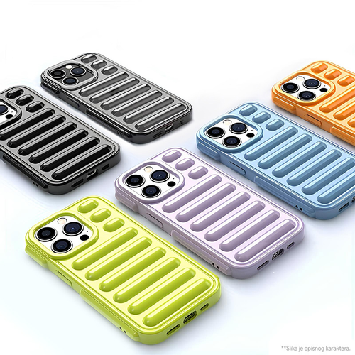 Torbica Color Rib za iPhone 15 6.1 plava slika 4