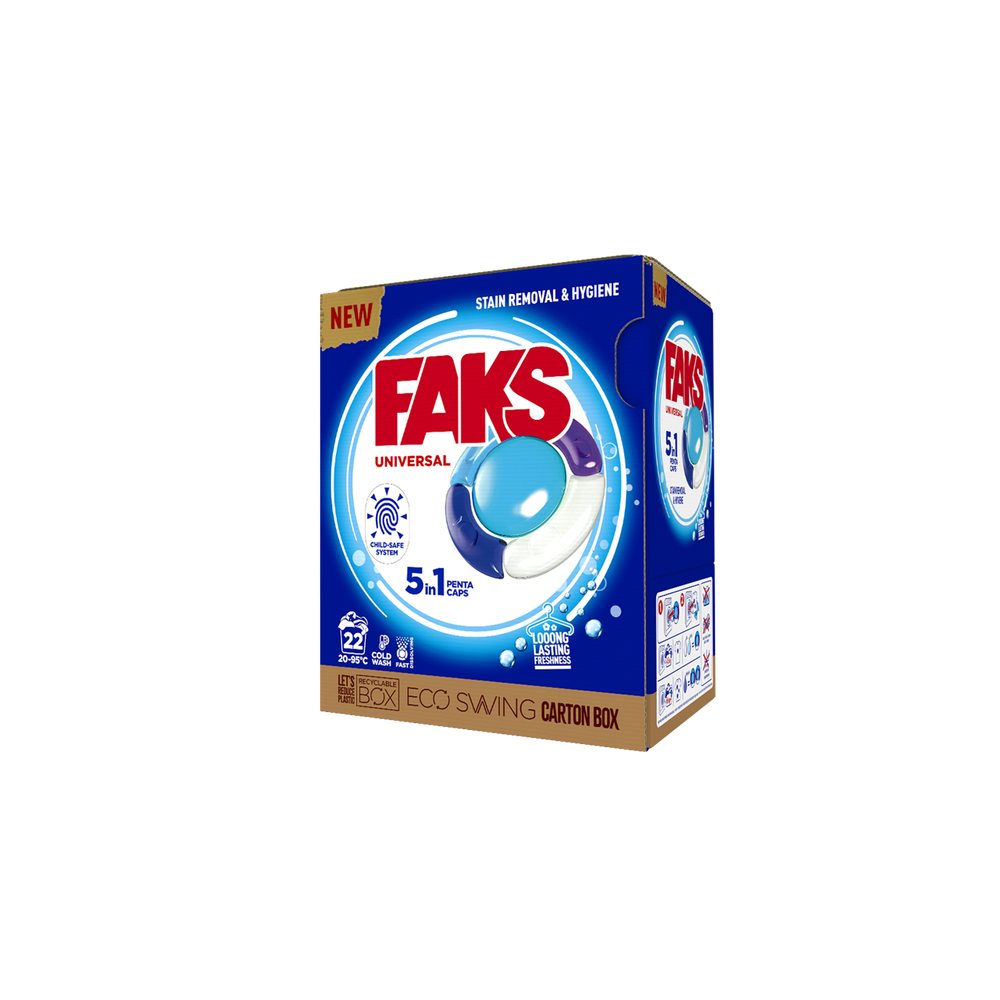 Faks kapsule za veš 5u1 Universal 22kom slika 1