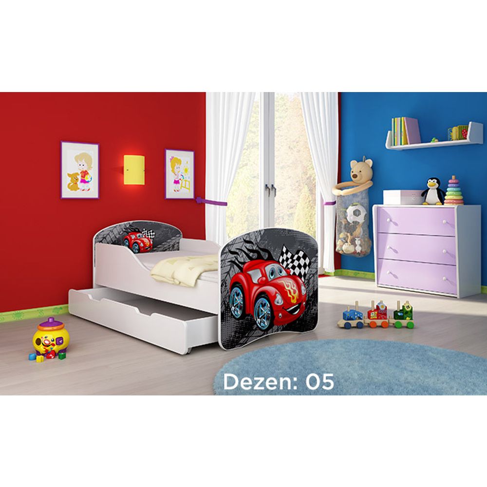 ACMA Dječiji krevet Acma I sa ladicom - 160x80cm - Dezen 05 slika 2