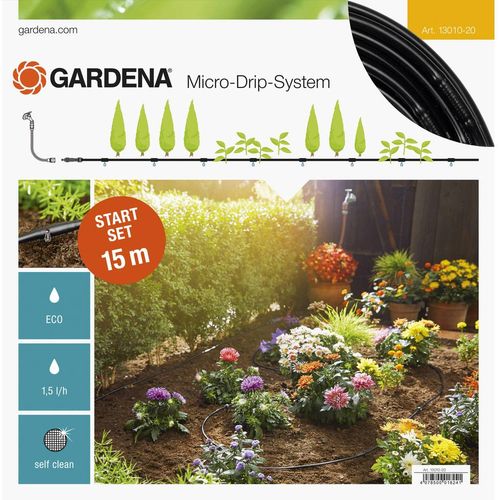 GARDENA micro-drip sustav početni komplet za proširenje za biljke u nizu S 4,6 mm (3/16'') Duljina crijeva: 15 m 13010-20 slika 1