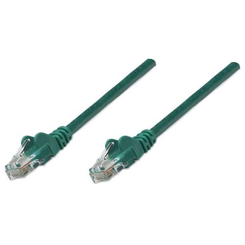 Kabl Intellinet Patch, Cat6 compatible, U/UTP, 7.5m, zeleni 342520 slika 1