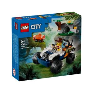 Lego City Jungle Explorer Atv Red Pand