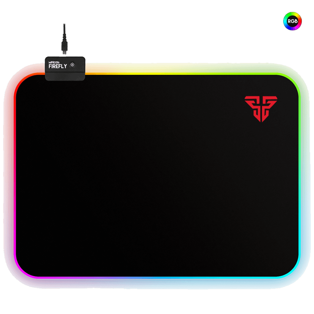 Fantech Podloga za miš, 350 x 250 x 3 mm, RGB - MPR351s Firefly slika 1