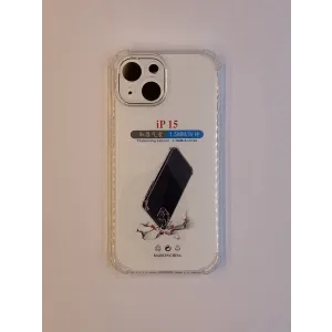 Maska za iPhone 15 transparent sa ojačanim ivicama