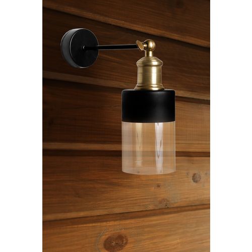 Emma camlı aplik Black Wall Lamp slika 1