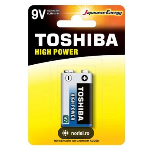 Toshiba High Power Alkalna Baterija 6Lf22 Bp 1/1 slika 1