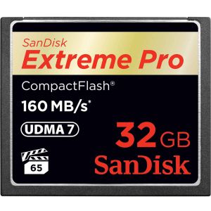SanDisk Compact Flash 32GB Extreme Pro 160MB/s