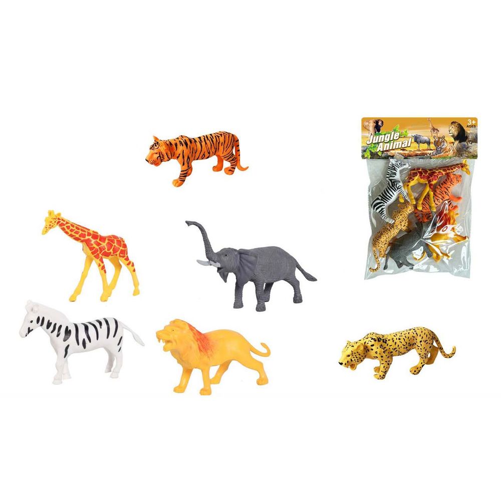 Figure divljih životinja Jungle 6 kom/set slika 1