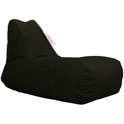 Atelier Del Sofa Vreća za sjedenje, Trendy Comfort Bed Pouf - Black slika 2
