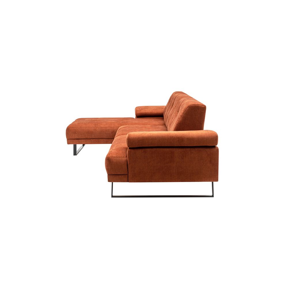 Mustang Veliki Lijevi Kutni Sofa - Narandžasti slika 8