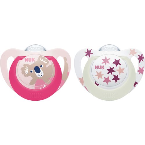 NUK duda varalica - silikon Star Day &amp; Night 6-18 m, 2/1 10736727 slika 3