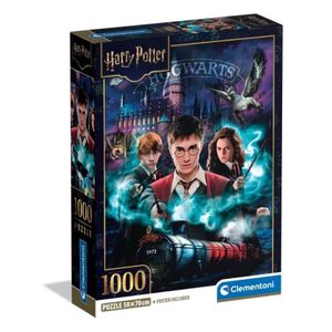 Clementoni CL37047 Puzzle Harry Potter Hogwarts 1000kom