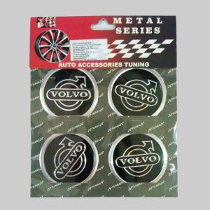 Amblemi Silikonski Crni 4/1 Fi55Mm za Volvo