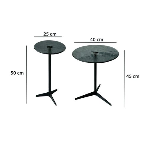 Solis - Black, Fume Black
Fume Side Table Set slika 7