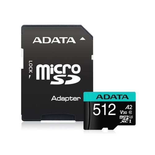 A-DATA Memorijska kartica UHS-I U3 MicroSDXC 512GB V30S class 10 + adapter AUSDX512GUI3V30SA2-RA1 slika 4