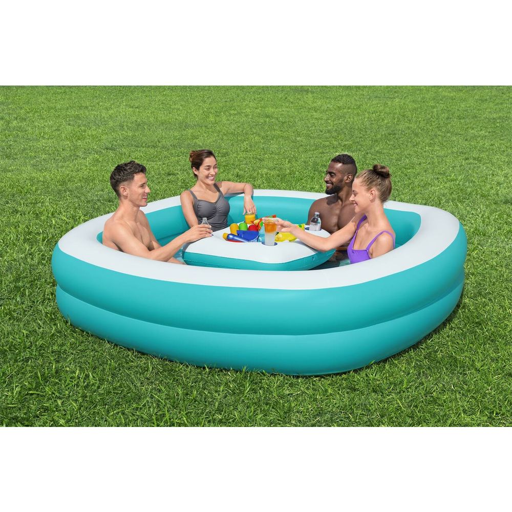 Bazen dmuchany sippin' ljeto 218 x 218 x 48 cm bestway 54446 slika 3