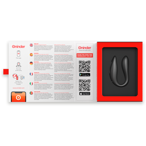 Oninder Double Pleasure G-Spot &amp; Clitoral Stimulator App Controlled slika 6