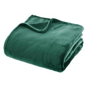 Atmosphera deka flanel 230x180cm poliester zelena