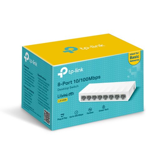 TP-LINK LS1008 8-portni mrežni preklopnik 100Mbps slika 1