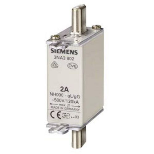 Siemens 3NA38368 uložak osigurača     Veličina osigurača = 0  160 A  400 V 1 St. slika 1