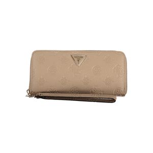 GUESS JEANS WOMEN'S WALLET BEIGE