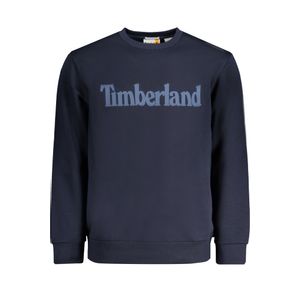 TIMBERLAND MEN'S BLUE ZIP-UP SWEATSHIRT