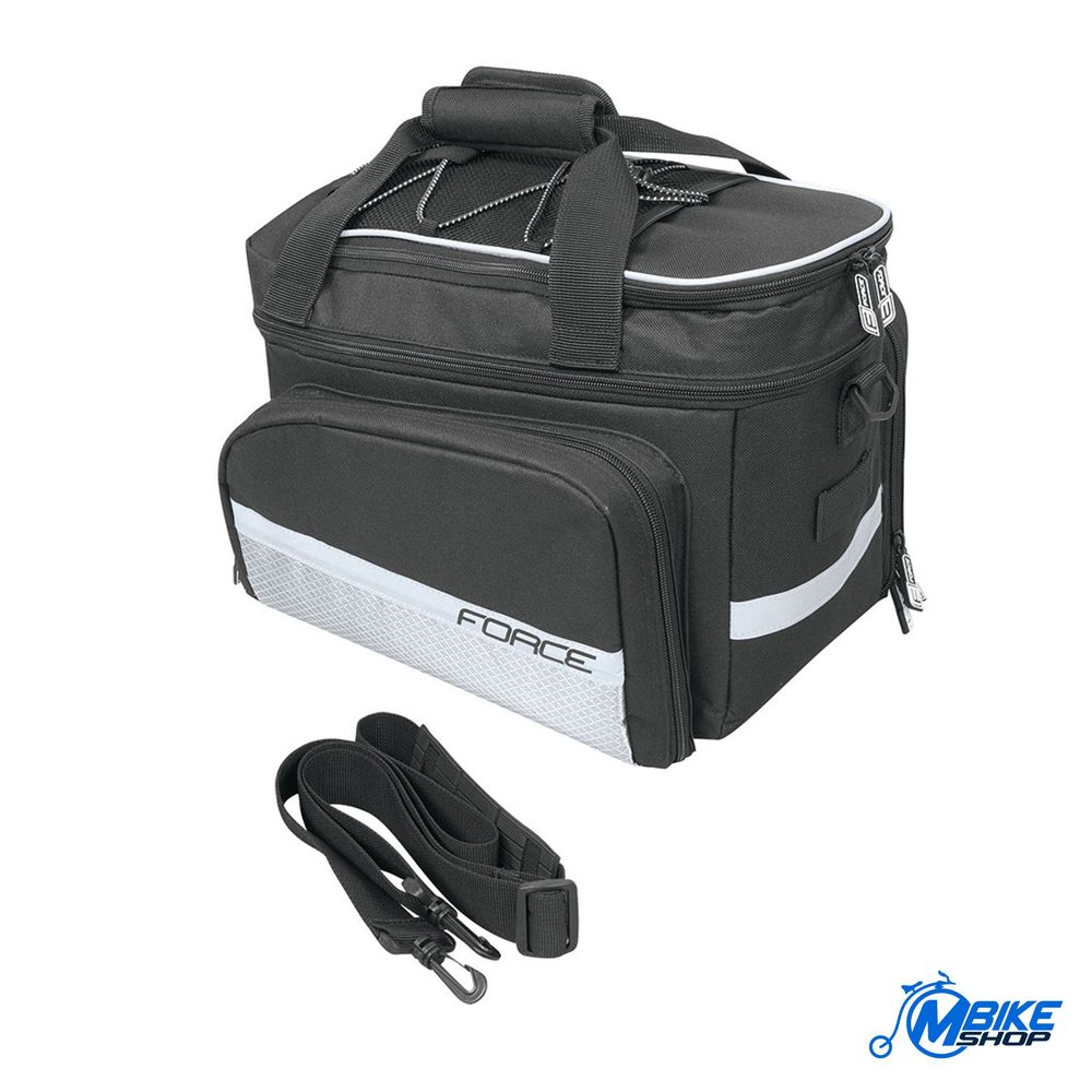 Force Torba za bicikl Large Black 20L slika 2