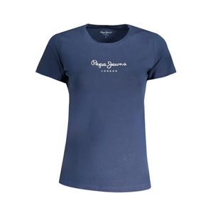 PEPE JEANS WOMEN'S SHORT SLEEVE T-SHIRT BLUE