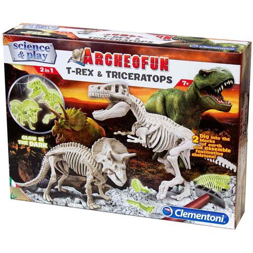 Science&Play T-Rex I Triceraptors Svetleći slika 1