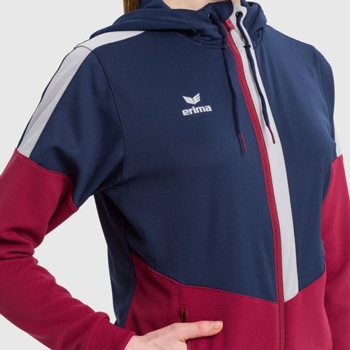 Ženska  Trenirka Erima Squad New Navy/Bordeaux/Silver Grey  slika 5